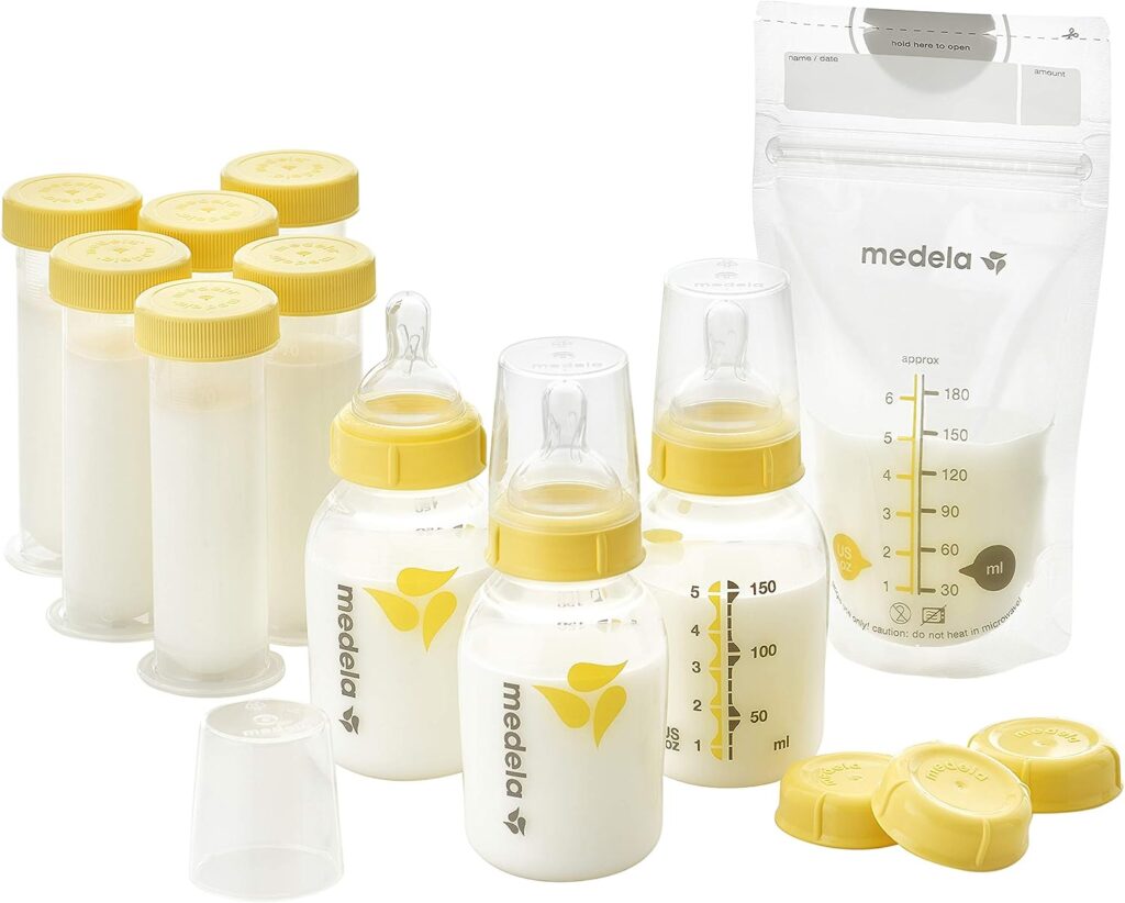 kit para extracción de leche medela. kit para construir banco de leche.